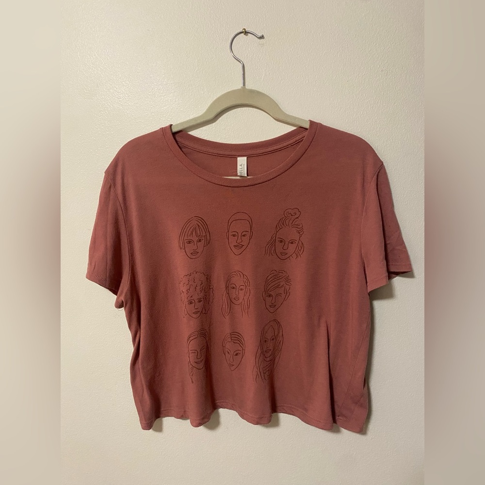 Moorea Seal Cropped Printed Tee